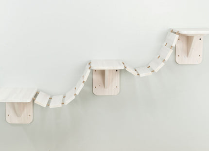 Trixie Kletterleiter weiss, Wandmontage, bis 5 kg