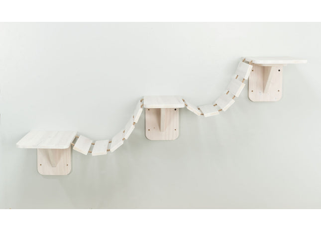 Trixie Kletterleiter weiss, Wandmontage, bis 5 kg