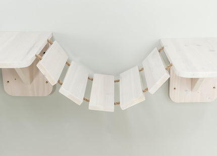 Trixie Kletterleiter weiss, Wandmontage, bis 5 kg