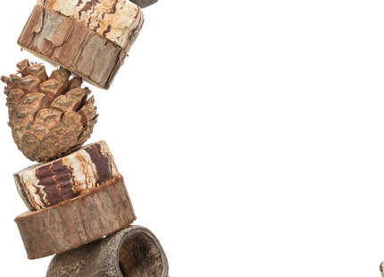 Trixie Ringschaukel - Holz, Tannenzapfen, ø18cm