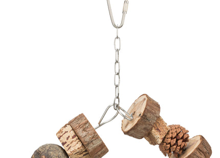 Trixie Ringschaukel - Holz, Tannenzapfen, ø18cm