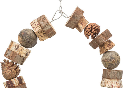 Trixie Ringschaukel - Holz, Tannenzapfen, ø18cm
