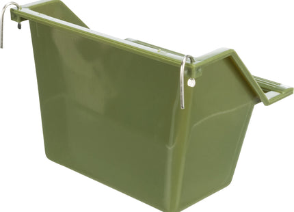 Trixie Hängenapf mit Drahthalter aus Kunststoff, 200 ml, 12 Stück