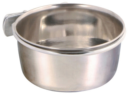 Trixie - Edelstahlnapf mit Schraubbefestigung