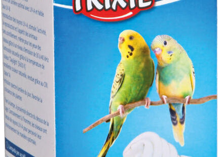 Trixie Vogellampe – weisse Lampe mit UVA-UVB-Licht