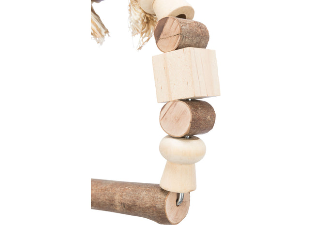 Trixie Bogenschaukel aus Holzklötzen