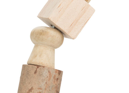 Trixie Bogenschaukel aus Holzklötzen