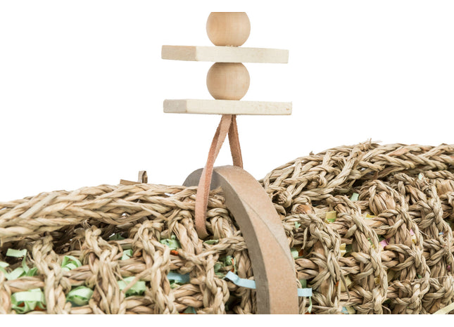 Trixie Seegrasspielzeug – natürliches Spielzeug 55cm