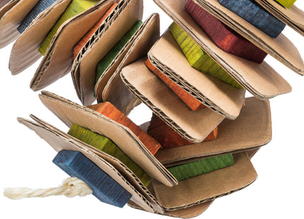 Trixie Holzspielzeug - Vogelspielzeug, Holz und Pappe