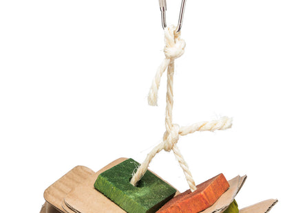 Trixie Holzspielzeug - Vogelspielzeug, Holz und Pappe