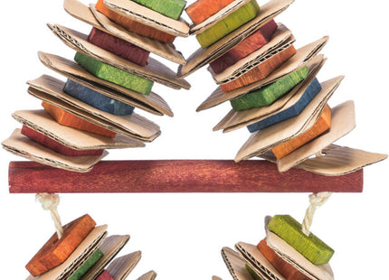 Trixie Holzspielzeug - Vogelspielzeug, Holz und Pappe