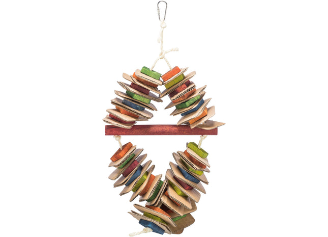 Trixie Holzspielzeug - Vogelspielzeug, Holz und Pappe