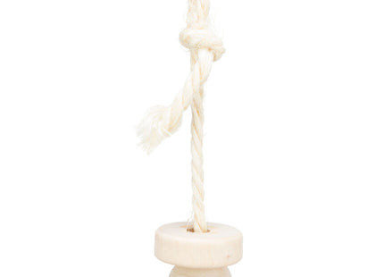 Trixie Naturspielzeug – Bananenblätter Holz Luffa 42cm