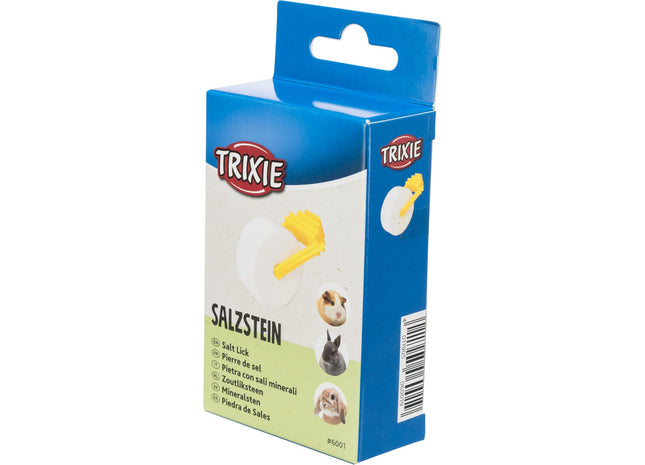 Trixie Salzleckstein mit Halter für Pferde, 84 g