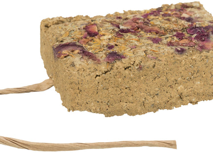 Trixie Lehmstein mit Blüten – Naturlehm, 100g