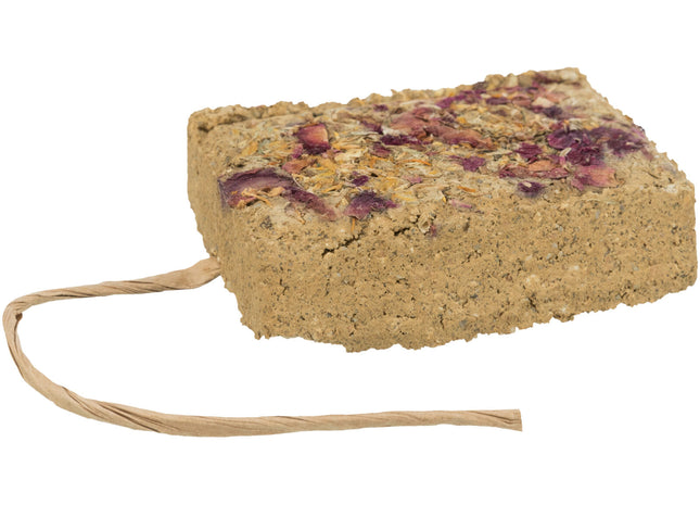 Trixie Lehmstein mit Blüten – Naturlehm, 100g