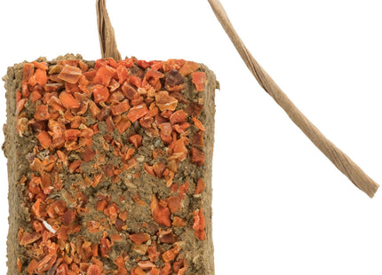 Trixie Lehmstein mit Karotte - Mineralstein 100g