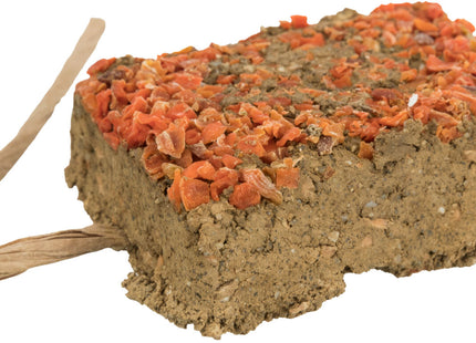 Trixie Lehmstein mit Karotte - Mineralstein 100g