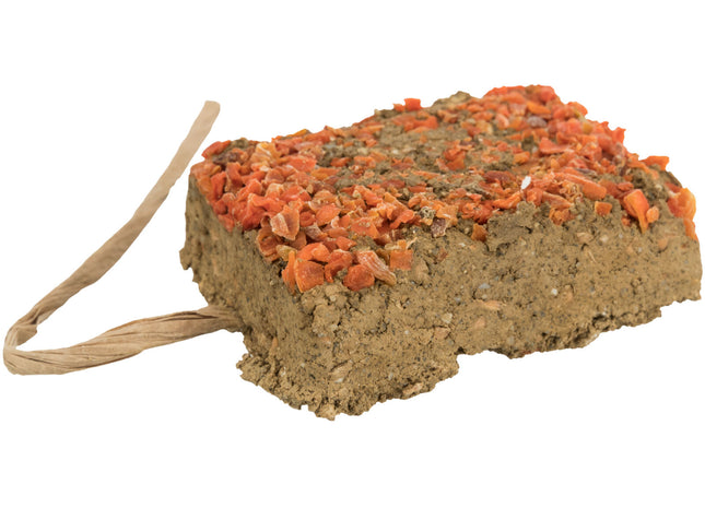 Trixie Lehmstein mit Karotte - Mineralstein 100g