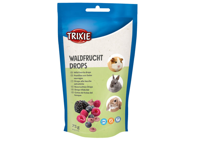 Trixie Waldfrucht Drops - Snack für Nager, 75 g