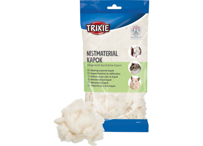 Trixie Nistmaterial Kapok - creme, 40 g