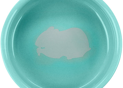 Trixie Keramiknapf - 80ml Hamster, weiss mit Motiv