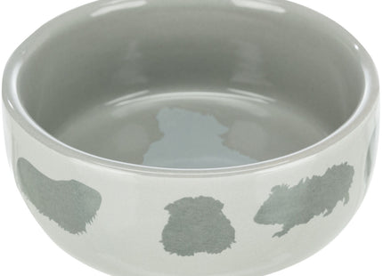 Trixie Keramiknapf - 80ml Hamster, weiss mit Motiv