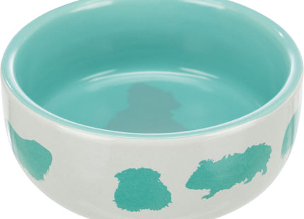 Trixie Keramiknapf - 80ml Hamster, weiss mit Motiv