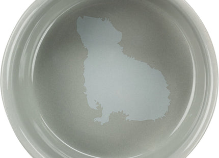 Trixie Keramiknapf - 80ml Hamster, weiss mit Motiv