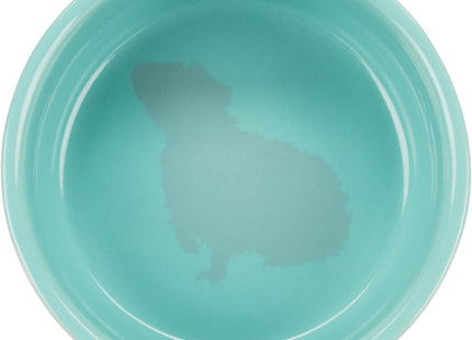 Trixie Keramiknapf - 80ml Hamster, weiss mit Motiv