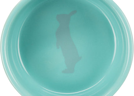 Trixie Keramiknapf - 80ml Hamster, weiss mit Motiv