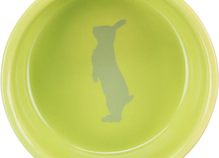 Trixie Keramiknapf - 80ml Hamster, weiss mit Motiv