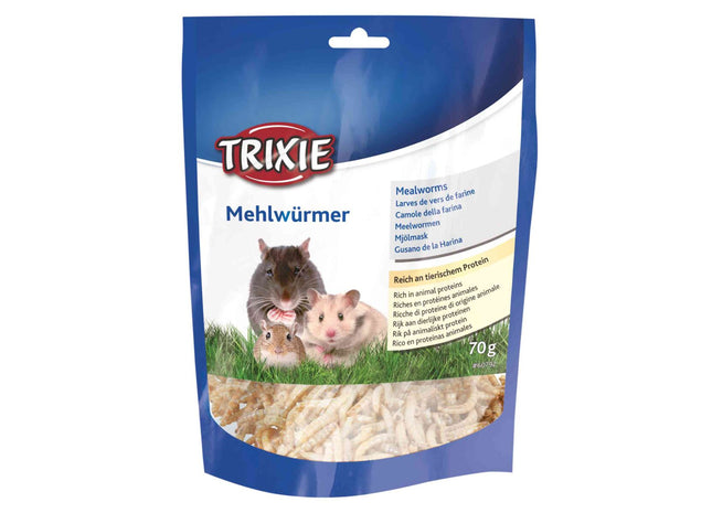 Trixie Mehlwürmer getrocknet 70g Snack