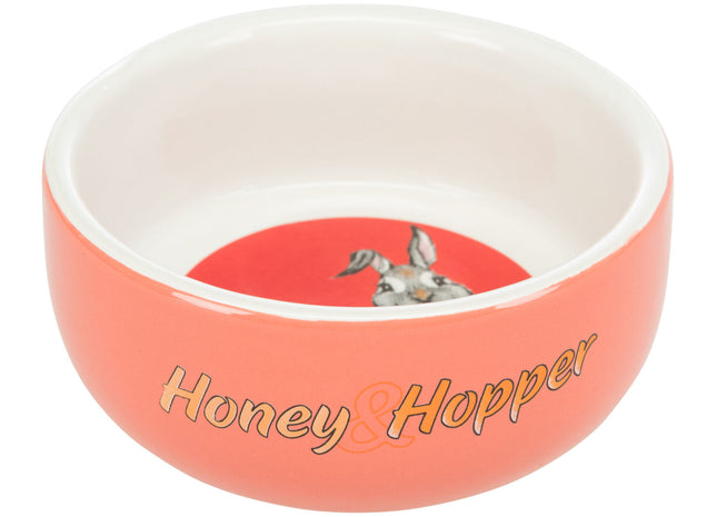 Trixie Honey & Hopper Keramiknapf – bunt, 250ml, Nagetier