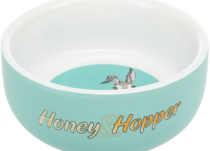 Trixie Honey & Hopper Keramiknapf – bunt, 250ml, Nagetier