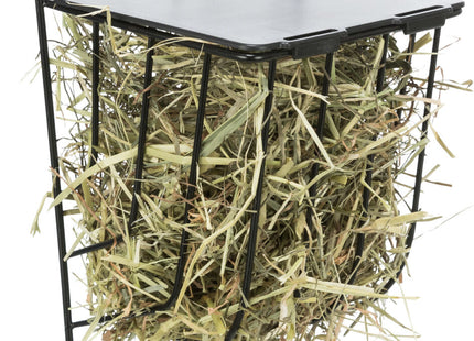 Trixie Heuraufe – Metall, mit Kunststoffdeckel