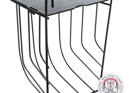 Trixie Heuraufe – Metall, mit Kunststoffdeckel