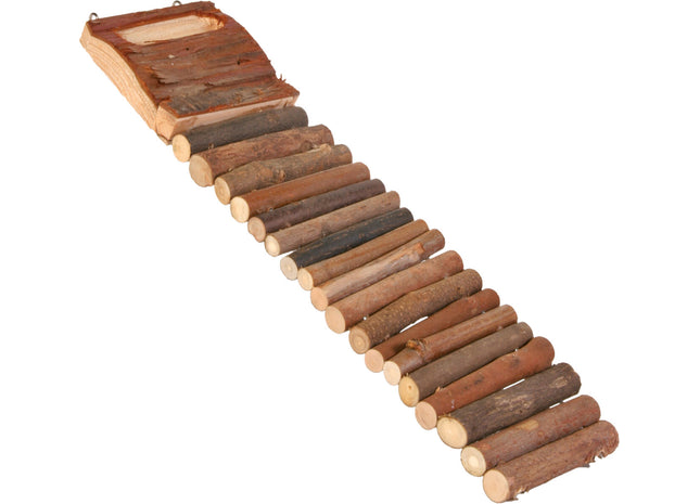 Trixie Hamsterleiter aus Holz mit 20 Stufen
