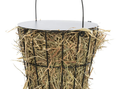 Trixie Heuraufe mit Deckel, metall 21cm