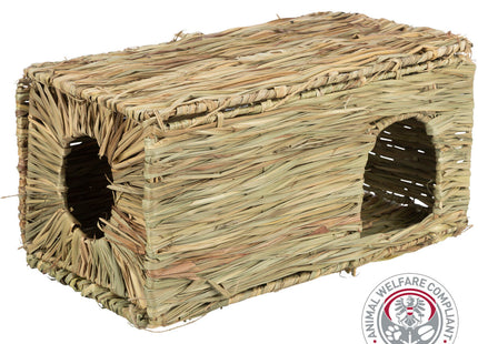 Trixie Grashaus - eckig, Naturmaterial, 45x22x27cm