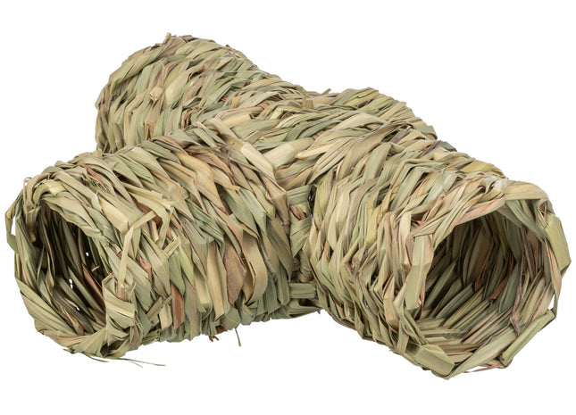 Trixie Tunnel mit Abzweiger - Hamster, Gras, 25×9×18cm