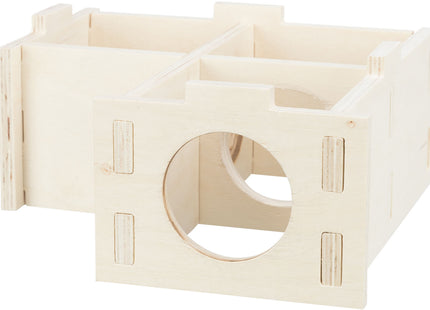 Trixie Mehrkammerhaus - Nagerhaus, Holz, 3 Kammern