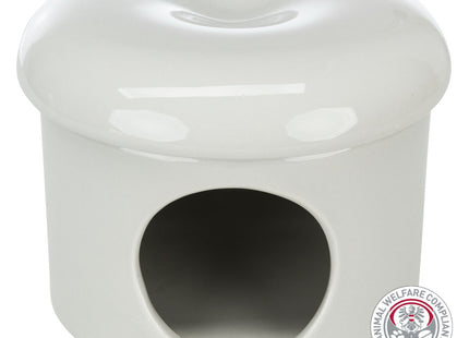 Trixie Keramikhaus - Mäusehaus, taupe, ø16×12cm