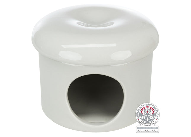 Trixie Keramikhaus - Mäusehaus, taupe, ø16×12cm