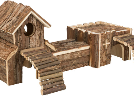 Trixie Frida XL Hamster- / Degutunnel - hochwertiger Tunnel für Hamster und Degus, ideal für artgerechte Beschäftigung und Bewegung im Käfig