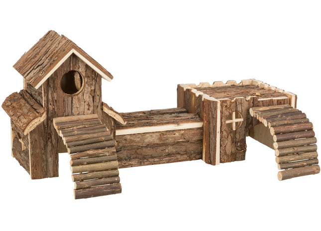 Trixie Frida XL Hamster- / Degutunnel - hochwertiger Tunnel für Hamster und Degus, ideal für artgerechte Beschäftigung und Bewegung im Käfig