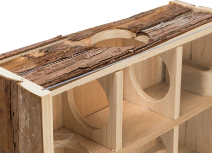 Trixie Natural Living Hamster Spielturm – Holzspielturm 30×30 cm