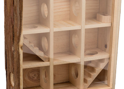 Trixie Natural Living Hamster Spielturm – Holzspielturm 30×30 cm