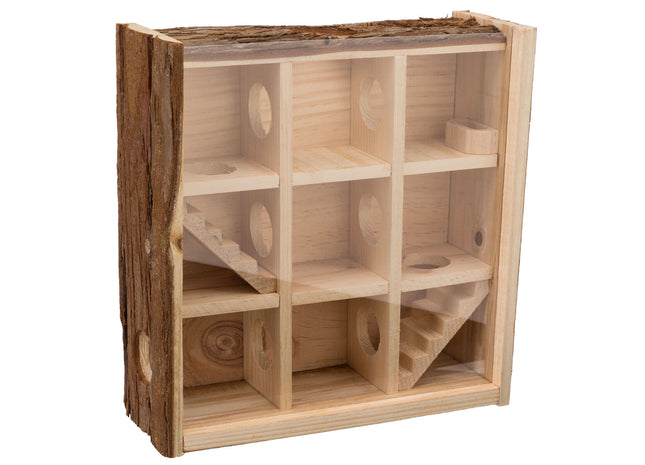 Trixie Natural Living Hamster Spielturm – Holzspielturm 30×30 cm