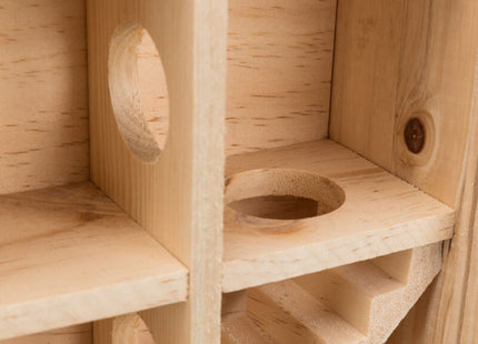 Trixie Natural Living Hamster Spielturm – Holzspielturm 30×30 cm